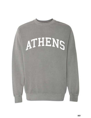 ATHENS, GA Comfort Colors Sweatshirt - GRAY