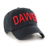 47 Brand Felt Letters DAWGS Cap - Black/Red