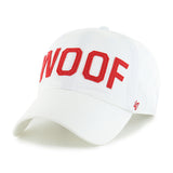 47 Brand Felt Letters WOOF Cap - White/Red