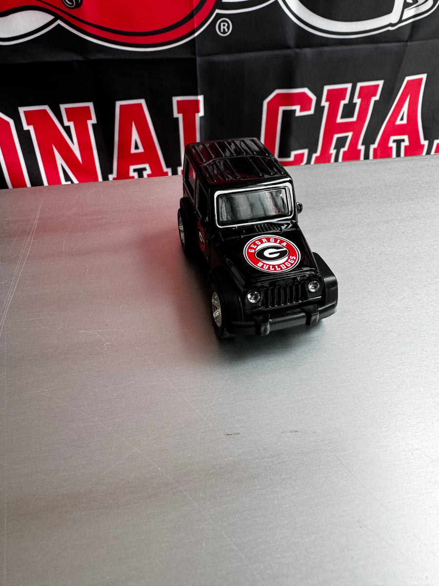 UGA PullBack Jeep Toy The Red Zone Athens, GA