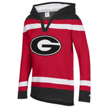Champion YOUTH UGA Ice Dawgs Hockey RED Hoodie