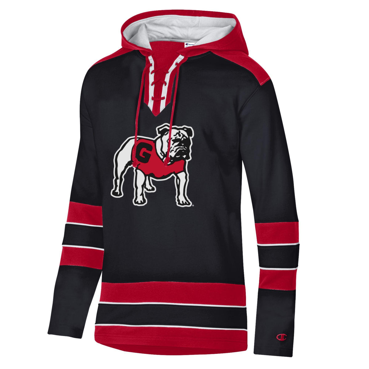 uga88様 Champion UGA Ice Dawgs Hockey Hoodie ~ Black *online only* – The