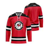 YOUTH Official UGA Ice Dawgs Hockey Jersey ~ Red