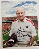 Vince Dooley Authentic 8 x 10 Signed Photo