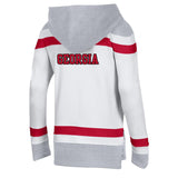 Champion YOUTH UGA Ice Dawgs Hockey WHITE Hoodie