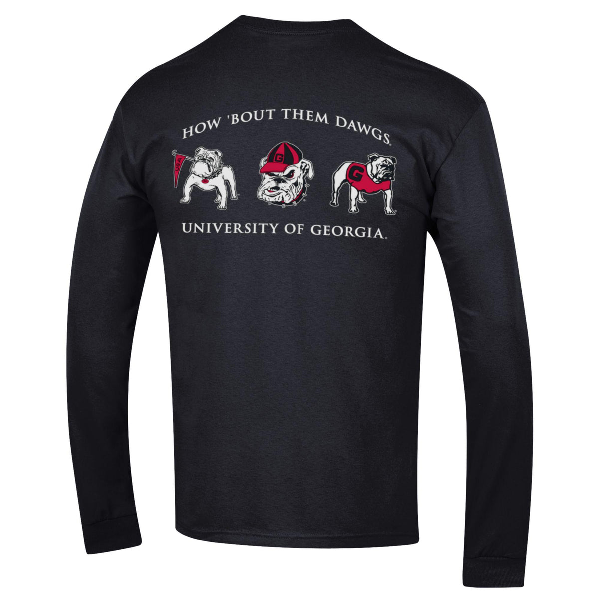 Champion UGA How 'Bout Them Dawgs ~ LS ~ Black – The Red Zone