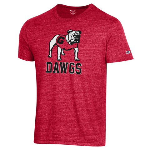 Champion DAWGS Tri-Blend T-Shirt ~ Red