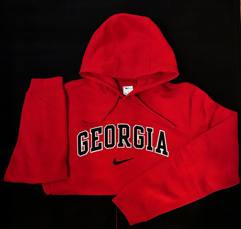 Nike UGA GEORGIA Hoodie - EMBROIDERED