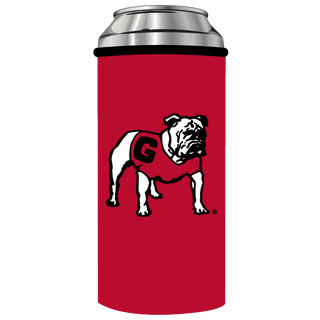 UGA Standing Dog Double-Sided Energy Can Cooler