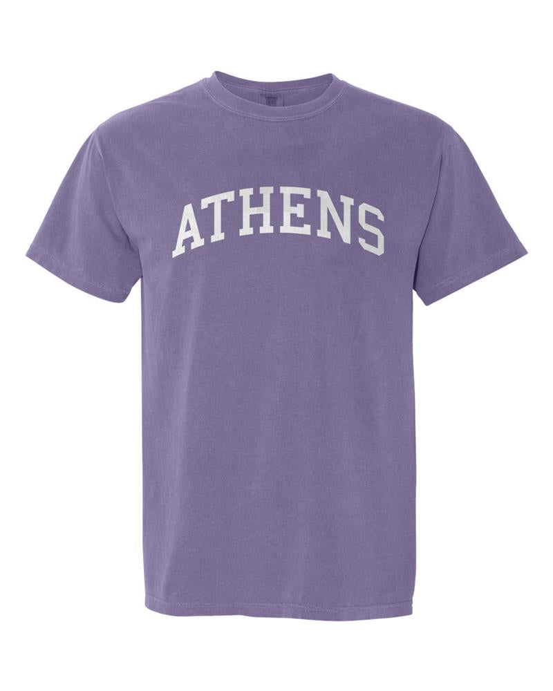 Ruby Sue Graphics Athens, Georgia Comfort Colors T-Shirt - Red S