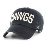 47 Brand Felt Letters DAWGS Cap - Black/White