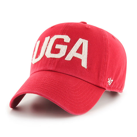 47 Brand UGA Cap - Red