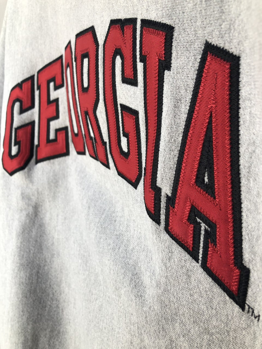 Champion UGA Reverse Weave Hoodie - GRAY – The Red Zone- Athens, GA