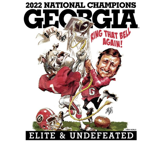 Georgia Bulldogs Baseball Jersey 2022 National Champions UGA Gift