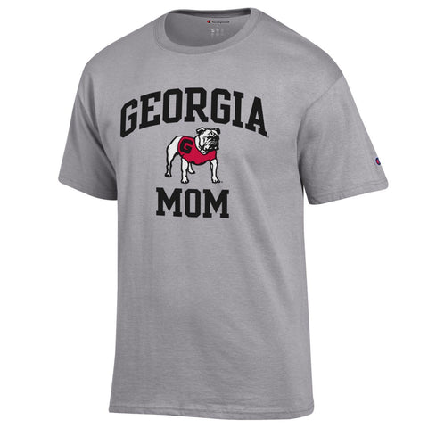 CHAMPION UGA GEORGIA MOM T-Shirt - Gray