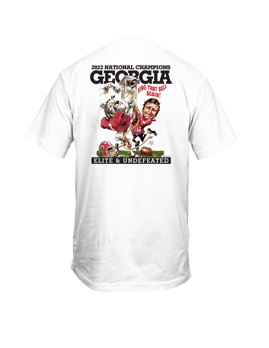 UGA 2022 Jack Davis Vince Dooly Natty T-Shirt – The Red Zone ...