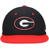 Nike UGA Fitted Baseball Cap - Black