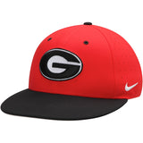 Nike UGA Fitted Baseball Cap - Red