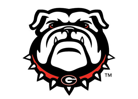 UGA Georgia Bulldogs Refrigerator Magnet - New Bulldog Head