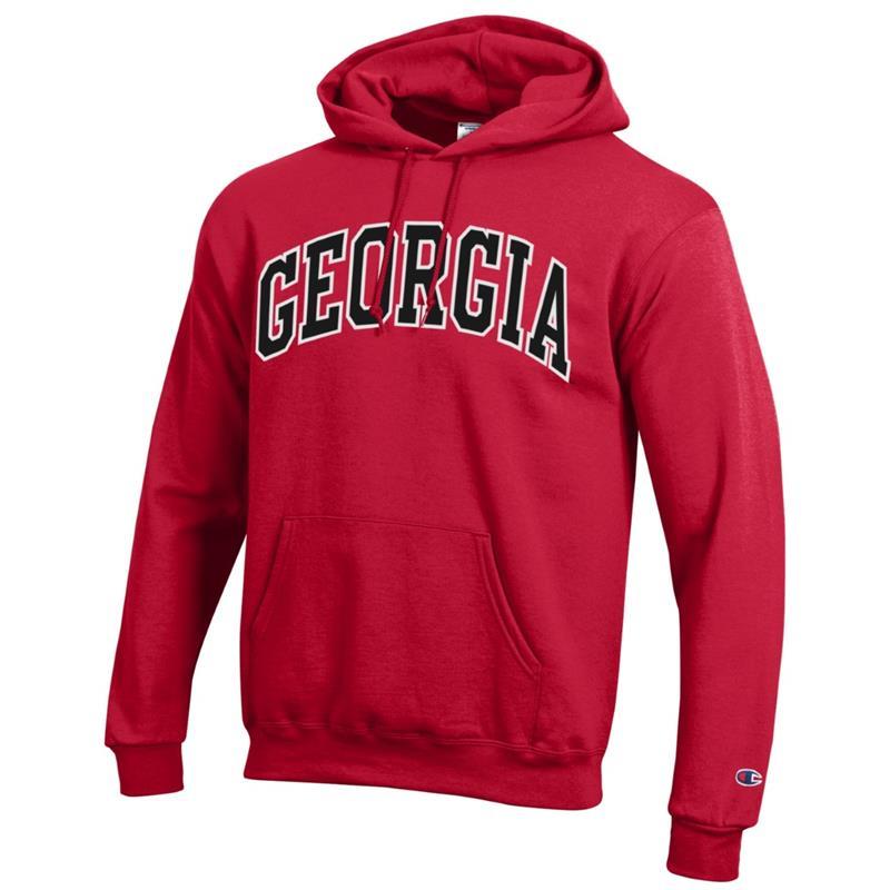 Champion UGA GEORGIA Hoodie RED – The Red Zone- Athens, GA