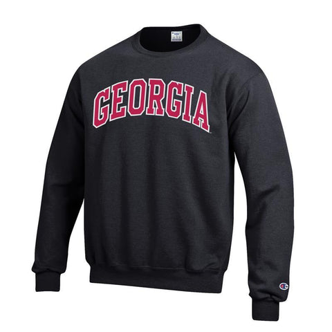 Champion UGA GEORGIA Sweatshirt - BLACK