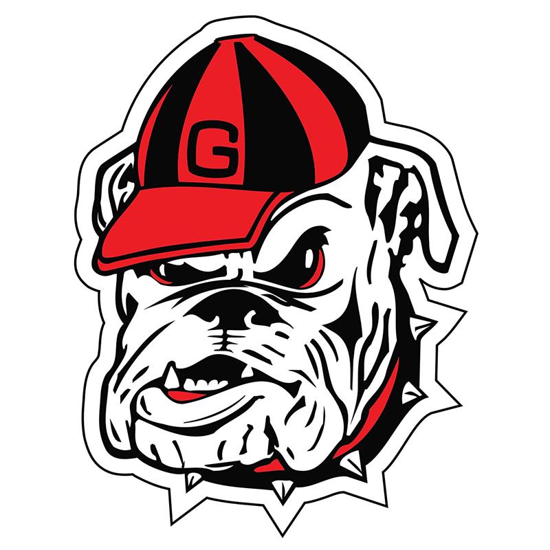 Georgia Bulldogs mascot logo Team Shirt jersey shirt