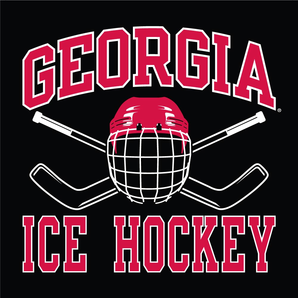 Jog Athletics UGA Athens Ice Dawgs Hockey Jersey ~ Vintage Cream XL