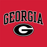 CHAMPION UGA GEORGIA OVER OVAL G T-Shirt - Red