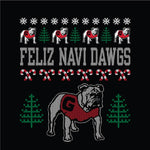 Champion UGA Ugly Christmas ~ Feliz Navi Dawgs