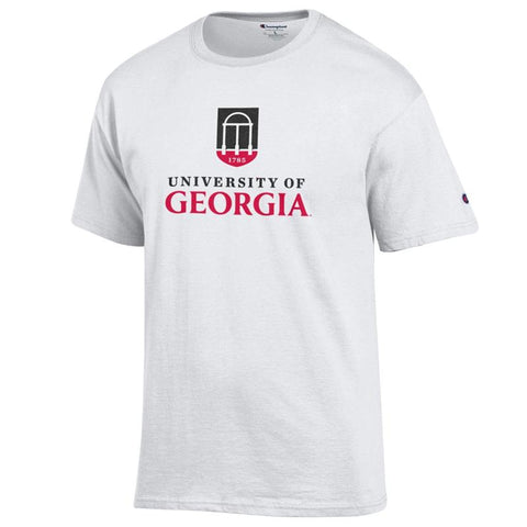 Champion UGA Georgia Bulldogs UGA Arch T-Shirt - White