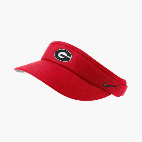 Nike UGA Kirby Smart Visor - Red