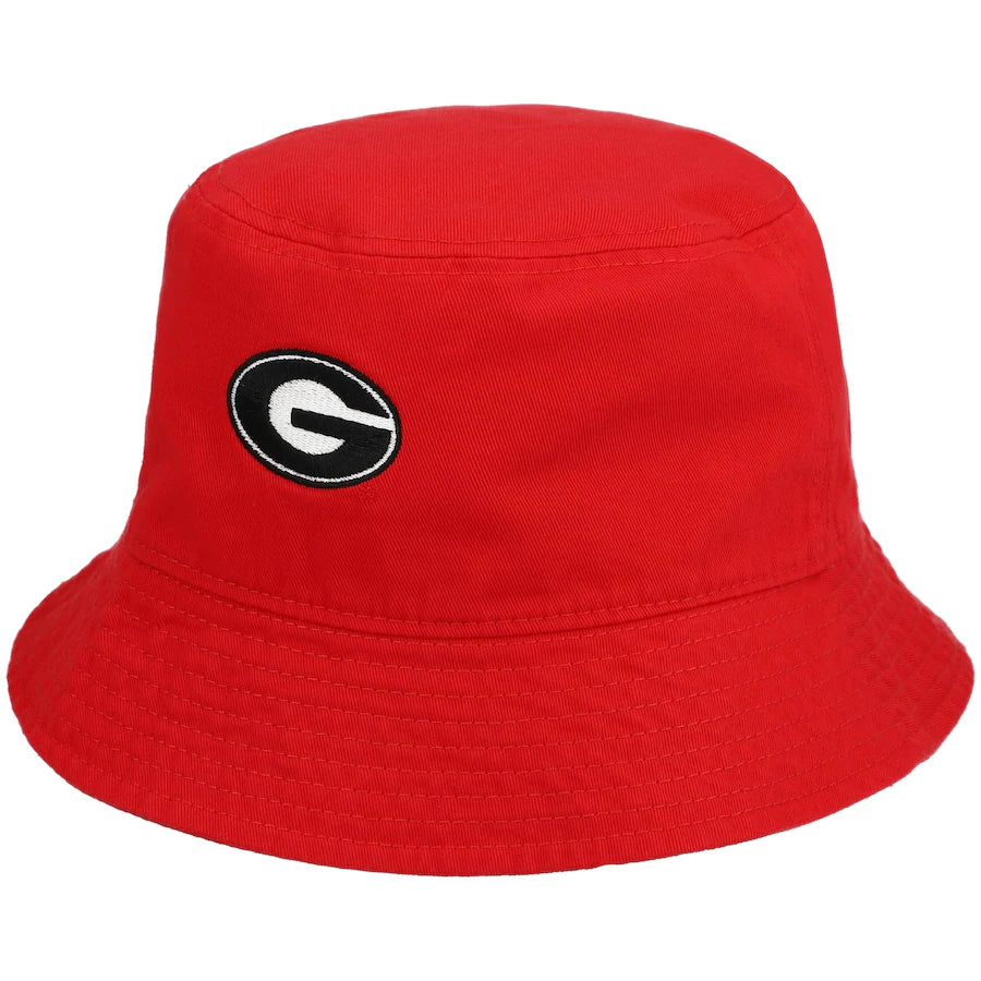 Men s Nike Red Georgia Bulldogs Core Bucket Hat RED The Red