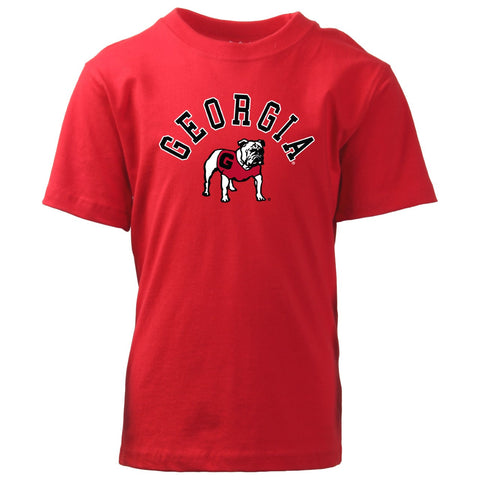 YOUTH UGA Wes & Willy Georgia Bulldogs T-Shirt - Red