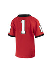 YOUTH Nike UGA #1 Football Jersey - Red