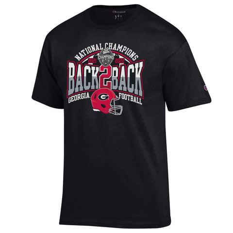 Champion UGA Back To Back National Champs T-Shirt (ONLY L)
