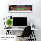 1/10/22 UGA Panoramic Framed Poster Print Natty Dawgs 33, Bama 18 Pick Six!