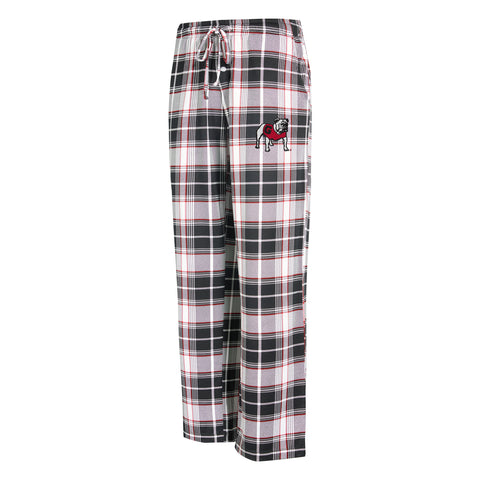 UGA Womens Ashford Plaid Knit Pajama Pants