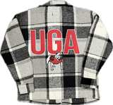 GameDay Couture Girls UGA Button Down Flannel