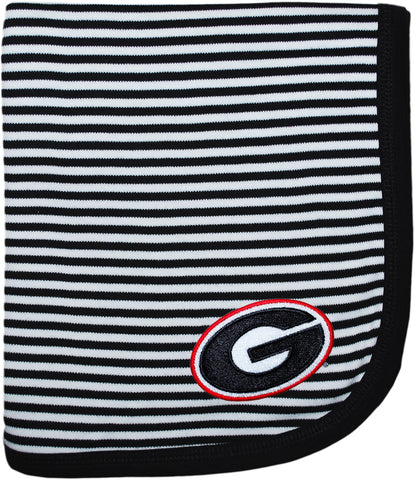 INFANT Striped Georgia Blanket - Black