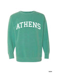 ATHENS, GA Comfort Colors Sweatshirt - SEAFOAM