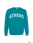 ATHENS, GA Comfort Colors Sweatshirt - TOPAZ