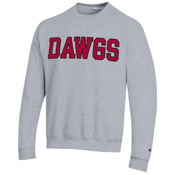 Champion UGA DAWGS Sweatshirt Gray The Red Zone Athens GA