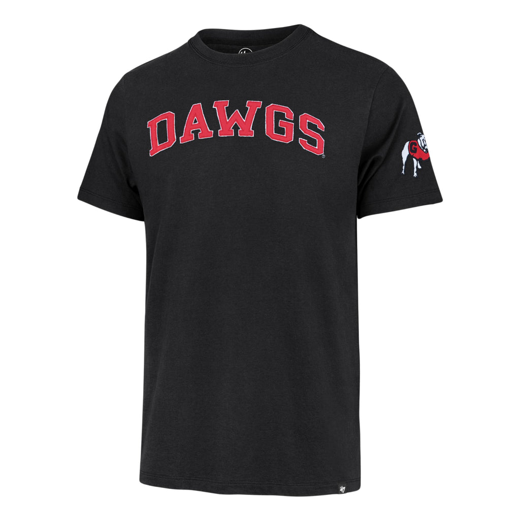47 Brand UGA DAWGS T-Shirt- BLACK – The Red Zone- Athens, GA