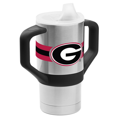 Oval G Stainless Steel 8oz Sippy Cup