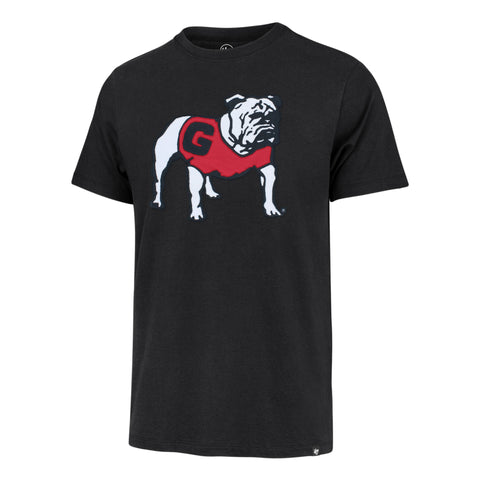 WOMENS '47 Brand UGA Pennant Dog Cropped Tshirt - Red – The Red