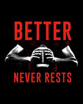 Comfort Colors Better Never Rests Red Zone T-Shirt