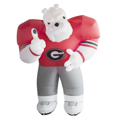 Inflatable life-size Hairy Dawg