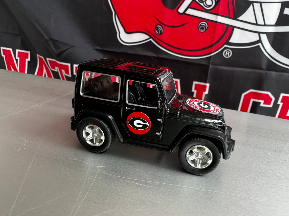 UGA PullBack Jeep Toy The Red Zone Athens, GA