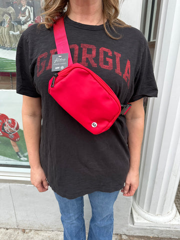 Georgia Belt Bag - Red