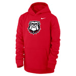 YOUTH Nike Georgia Bulldogs Hoodie - Red